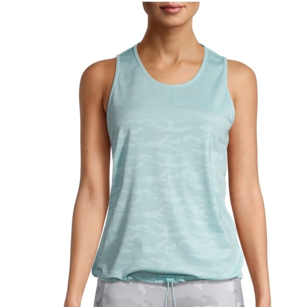 AVIA Commuter Tank in Aqua Cloud Women’s Size Large​​​​​